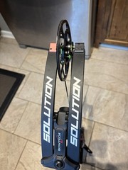 Bowtech Solution 70lb RH Set On 62lb Draw At 28” Bare Bow