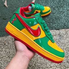 NK AIRFORCE 1 Low Lil Yachty Concrete Boys Lucky Green IH4383-300 Men’s Size