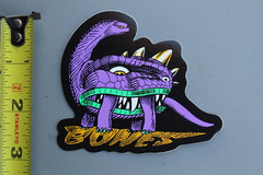 Bones Skateboards Dinosaur Purple Powell Peralta OG Z83A Skateboarding STICKER