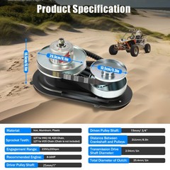 40 series Torque Converter Kit For Go Kart For Predator Dune 420CC GX 390-1″ New
