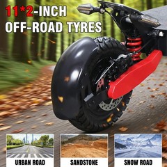 Adults Folding Electric Scooter Single Motor 1200W 48V 13AH 11″ Road Tires 38MPH