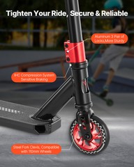 Stunt Scooter Street Trick Scooters for Kid Adult Double Layer Lightweight Deck