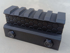 Airsoft Riser Picatinny Rail Mount , 60mm Length , ABS Plastic
