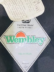 Wembley Equestrian Riding Helmet ASTM F1163 Model A10 Size 7 1/4