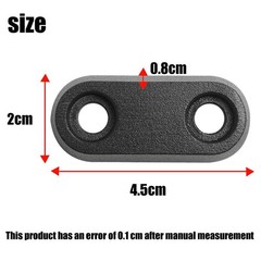 About 15g Cabin Lock About 45*20*8mm Accessories Black New Nice Portable