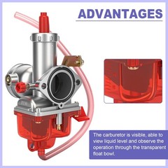 PZ30 30mm Carburetor Exhaust Muffler Stage 2 Kit For Predator 420cc 301cc GX340