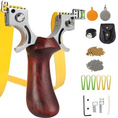 Slingshot, Hunting Sling Shot Set for Adults, Professional Stainless Steel Tacti