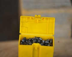 Benjamin Sheridan 5mm .20 Cal 14.3 Grains Cylindrical Lead Air Gun Pellets