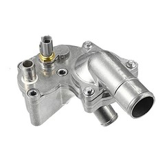 Upgraded Aluminum Alloy Thermostat Housing Assembly with Sensor for Ford for