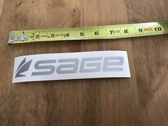 Sage Fly Fishing Sticker/Decal Fishing Rods Outdoor Approx 7.5” New!!
