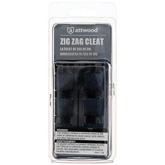 11926-7 Zig-Zag Cleats, 3 ½ Inches Long, Nylon, Black, for 1 Count (Pack of 1)