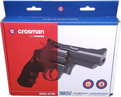Crosman SNR357 .177 Cal Air Pistol CO2 BB Gun w/ 250 Pellets, 1500 BBs & 5 CO2