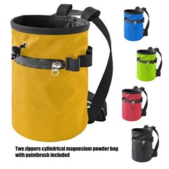 Rock Climbing Chalk Bag Magnesia Pouches Bouldering Chalk Bucket Storage Bag …