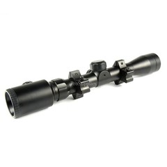 .22 Rim Fire RF 2-7×32 Illuminated Rangefinder Scope /w 3/8″ Base Dovetail Ring