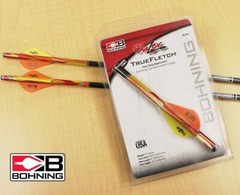 Quick Fletch – 6 Pack Blazer Vanes – CampFire – Shrink Fletch – True Fletch