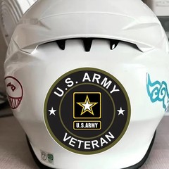 2pcs 4.72″x4.72″ U.S. Army Veteran Vinyl Car Decals – Self-Adhesive Window St…
