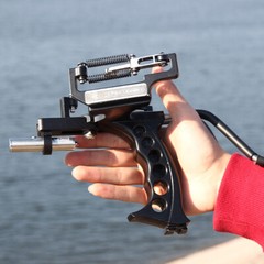 Professional Slingshot Wrist Rocket Slingshot w/ Laser Sight Hunting Shooting