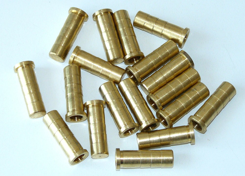 Crossbow Bolts Brass Threaded Inserts 8.8mm OD 7.2mm ID Standard Thread 75 grain