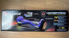 Razor Hovertrax Self-Balancing Scooter Purple 9 mph Multi-Color LED Lights