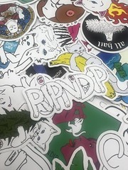 50 Piece Rip N Dip Decals for Car Laptop Guitar Skateboard Sticker