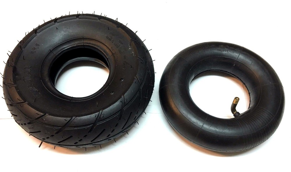 INNER TUBE AND STREET TIRE SET 3.0-4 GOPED ELECTRIC SCOOTER GAS SCOOTER ATV
