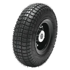 4-Pack Front Rear 9×3.50-4 Tire on Wheel for Mobility Scooter Wheelchair Mower