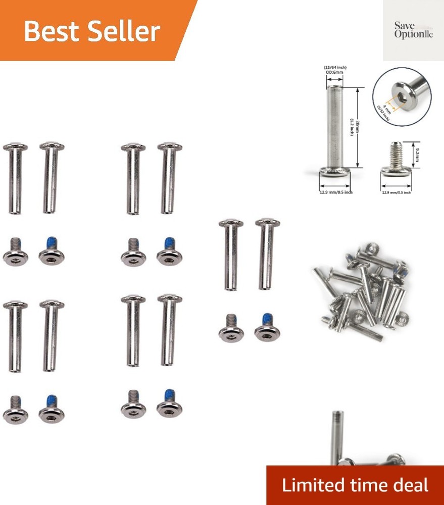 10 pcs Inline Skate Replacement Bearings Skating Screws OD 6mm Roller Blades …