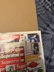 SUPREME 2019 Friends and Family Door Poster Sticker Print ( Frame Not Included)