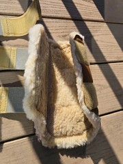 Euro Pro Heidi Fleece Front Boots Equine Hunter Jumper Used Size Medium