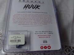 New B3 Archery Huuk GRAY Thumb Button Release Bow Hook NEW