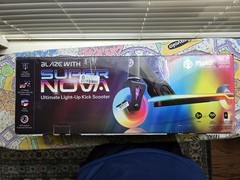 SuperNova ultimate light up kick scooter (NEW IN BOX)