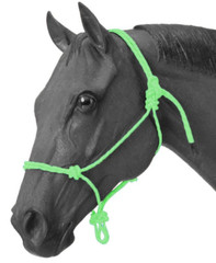 Horse Rope Halter With 7 Ft Lead Rope, Handmade Horse Halter, Free Shipping