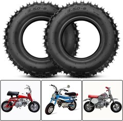3.50-8 .50×8 Inch Front Rear Tire and Inner Tube for Z50 Z50A Z50R Z50RD KV75