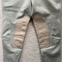 Equestrian Riding Pants On Course Light Green Size 32 Unique