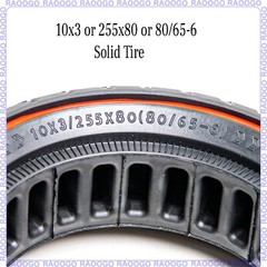 Solid Tire 10×3 255×80 fit Phantom