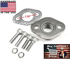 Female 1/2 NPT Stainless Exhaust adapter for some Small Briggs & Tecumseh motor