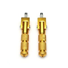 Universal M8 CNC Motorcycle Foot Pegs 90 Degree Aluminum Foldable Pegs for