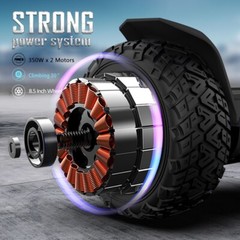 Gyroor Warrior 8.5 inch All Terrain Off Road Hoverboard with Bluetooth Speakers