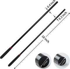 Versatile Black Horse Riding Crop Set – 18 Inches of Exquisite Craftsmanship