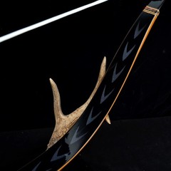 61″ Mongolian Traditional Recurve Bow Yuan Dynasty Hunting Bow for Adult 35lbs