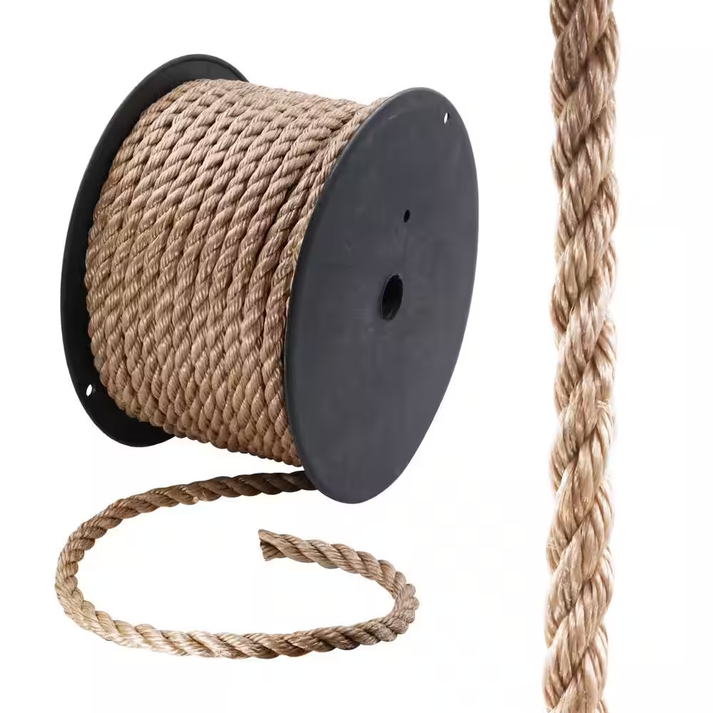 5/8 In. X 200 Ft. Brown Twisted Polypropylene Rope