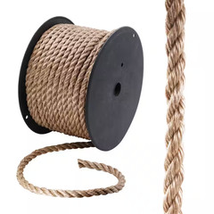 5/8 In. X 200 Ft. Brown Twisted Polypropylene Rope