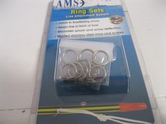 AMS Bowfishing 5/16″ Ring Sets for Bowfishing Arrows (10 Pack) #M120