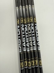 Easton 5.0 300 spine Carbon Arrow Shaft Set w/ 50gr titanium Inserts (6)