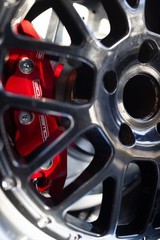 Power Stop Rear S5010 Pair of High-Temp Red Powder Coated Calipers for Buick …