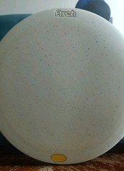 Vibram Arch Fairway Driver Disc Golf Disc White Multi-Color 169g M