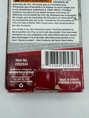 Umarex 88g CO2 Cartridges Prefilled Air Gun CO2 Cylinders – 2 Count – 2252534