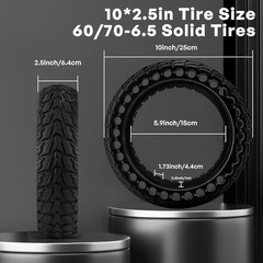 Puncture-Proof Electric Scooter Tires