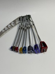 Black Diamond Climbing Stopper Set – Size 5 to 13 Missing #12 & #4 8 pieces