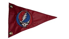 Custom Grateful Dead Stealie Triangle Safety Flag Burgee SAILBOAT KAYAK trike